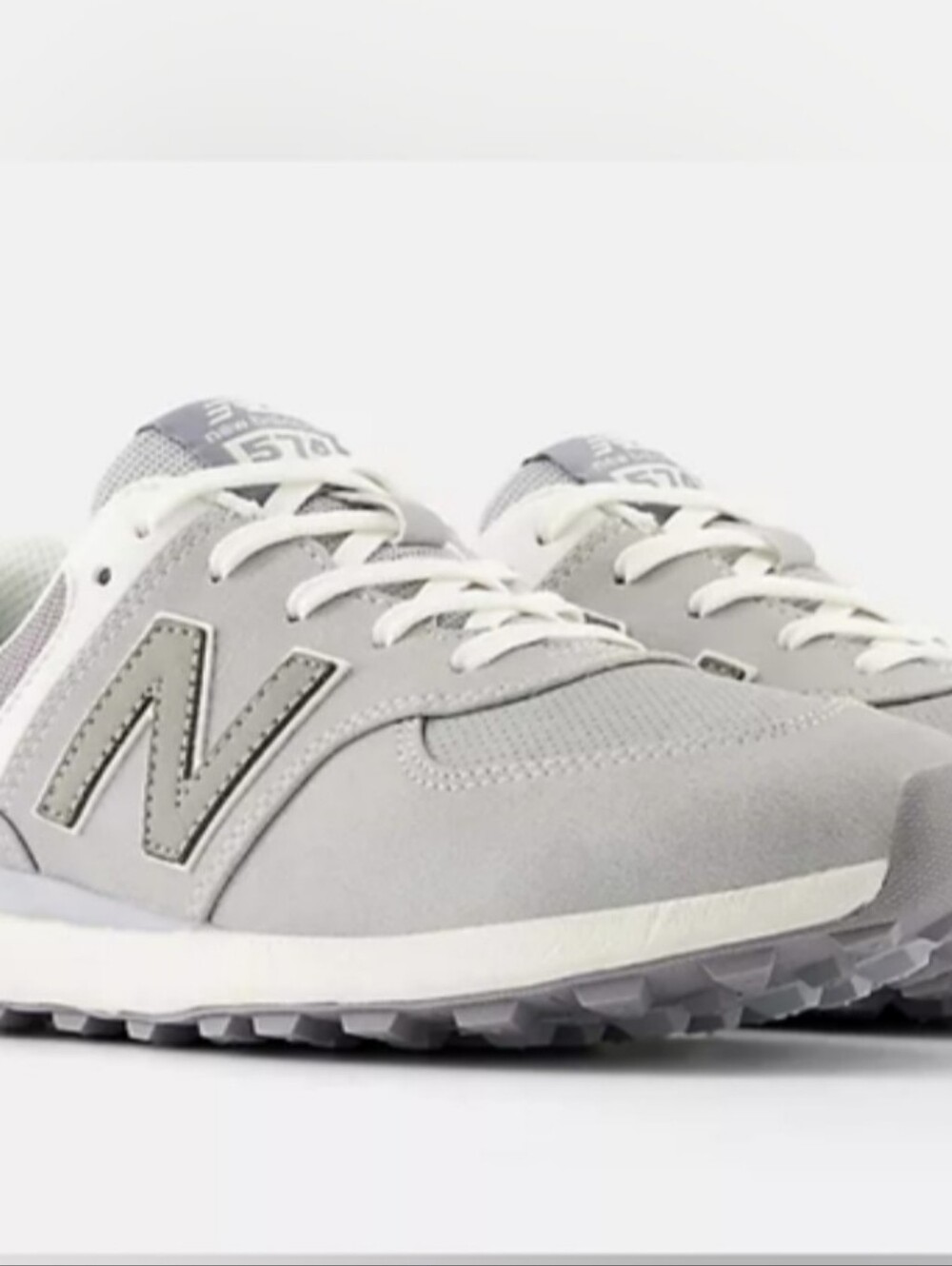 New Balance 574 Greens V2 Women’s Shoes - Light Grey - NEW Size 11